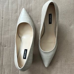 Nine West Cara Pumps, 10.5M, light natural